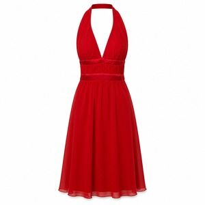 knee length dresses for ladies Ruffle Skirt Dress  BCBGMAXAZRIA